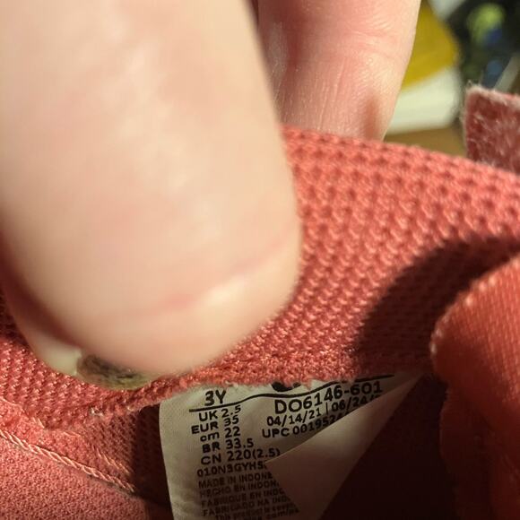 Nike Air Force 1 Girls Fontanka Td Archaeo Pink Size tennis shoes‎ sneakers - Picture 8 of 8